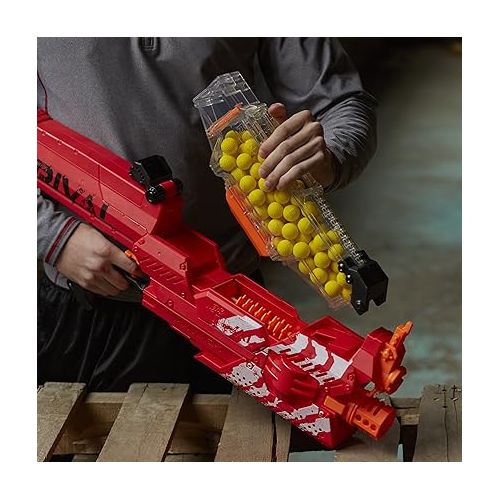 너프 NERF Rival Nemesis MXVII-10K Blaster, Father's Day Gifts, Red (Amazon Exclusive)