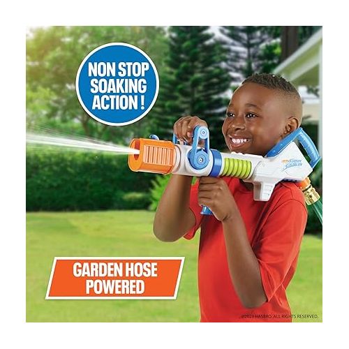 너프 NERF Super Soaker Hydroburst Hose Blaster - Powerful Water Blaster Drenches Your Friends in Water