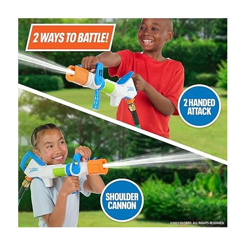 너프 NERF Super Soaker Hydroburst Hose Blaster - Powerful Water Blaster Drenches Your Friends in Water