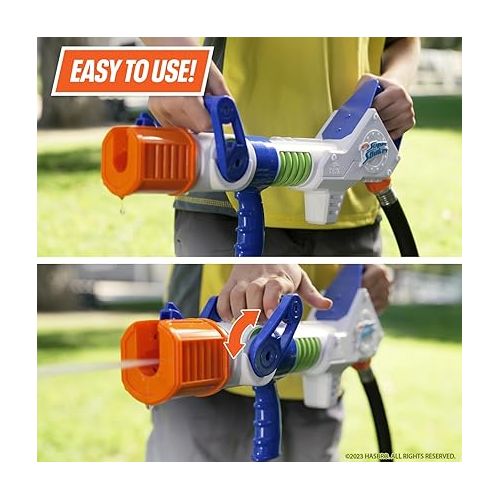 너프 NERF Super Soaker Hydroburst Hose Blaster - Powerful Water Blaster Drenches Your Friends in Water