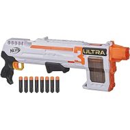 NERF Ultra Three Blaster, Pump-Action, 8-Dart Internal Clip, 8 Ultra Darts, Compatible Only Ultra Darts