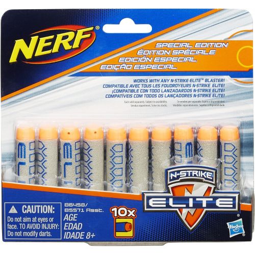 너프 Official Nerf N-Strike Elite Series 10-Dart Refill (Gray)