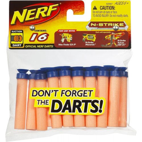 너프 Nerf Suction Darts, 16-Pack