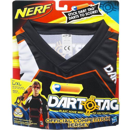 너프 Nerf Dart Tag Official Competition Jersey (Large Orange)