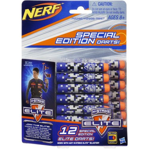 너프 Nerf N-Strike Elite 12 Special Edition Elite Darts Pack, Blue