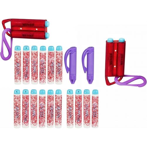 너프 Nerf Rebelle Message Dart Refill (2 Pack) 16 Message Darts, 2 Pens, 2 Decoders