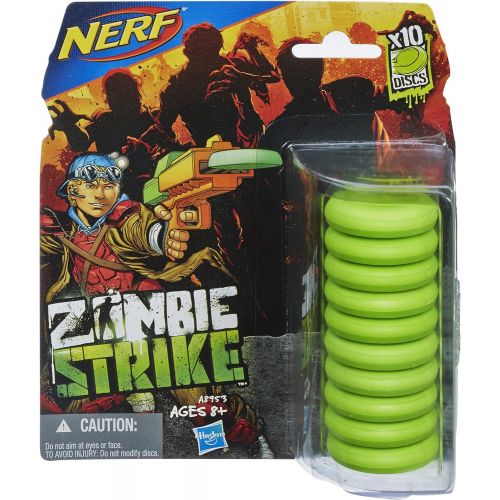 너프 Nerf Zombie Discs (10-Pack)