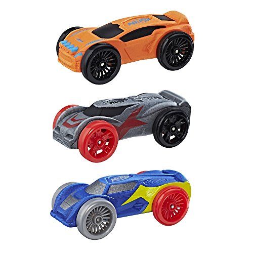 너프 Nerf Nitro Foam Car 3-Pack (Version 3)