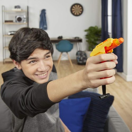 너프 Nerf Alpha Strike Stinger SD-1 Toy Blaster - Includes 8 Official Nerf Elite Darts - for Kids, Teens, Adults