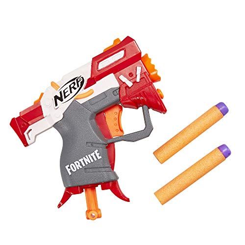 너프 Nerf Fortnite Ts Microshots Dart-Firing Toy Blaster & 2 Official Elite Darts