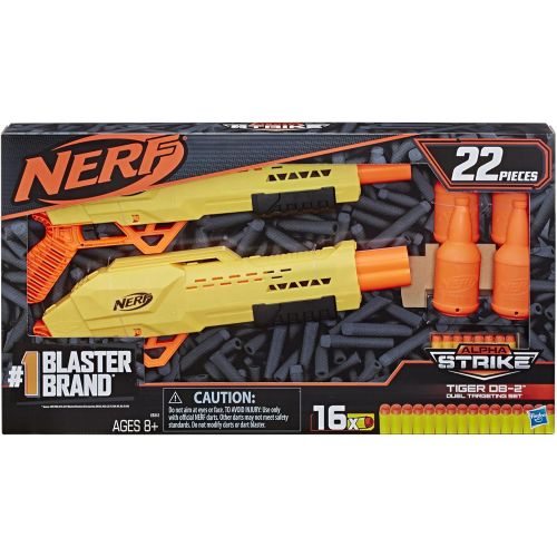 너프 NERF Alpha Strike Tiger DB-2 Duel targeting 2 Blaster Set