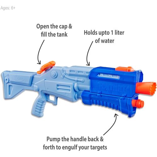 너프 NERF Fortnite TS-R Super Soaker Water Blaster Toy