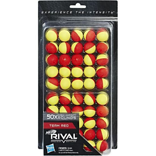 너프 Nerf C3907 Rival Refill, yellow-red, 50 Count (Pack of 1)
