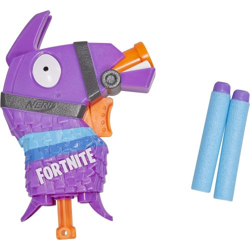 너프 Fortnite Llama Nerf Microshots Dart-Firing Toy Blaster & 2 Official Elite Darts