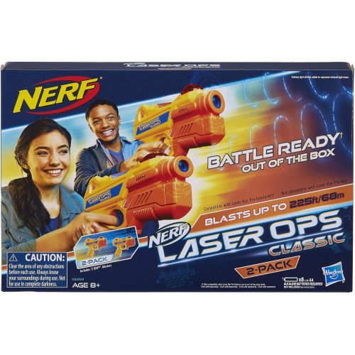 너프 NERF Laser Ops Classic Ion Blaster 2 Pack