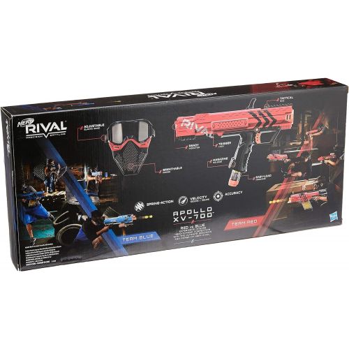 너프 NERF Rival Apollo XV-700 and Face Mask Red