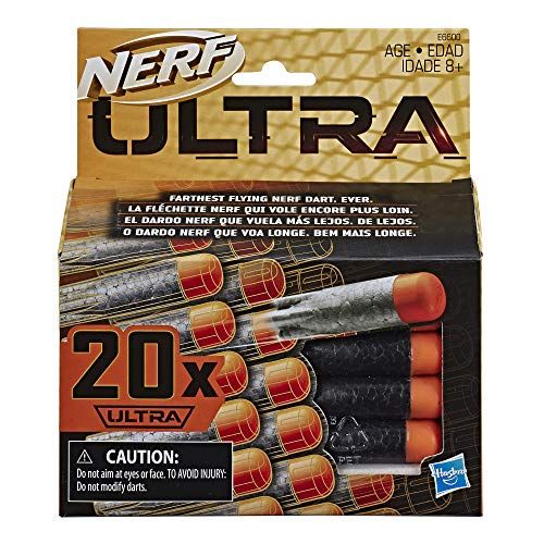 너프 NERF Ultra One 20-Dart Refill Pack -- The Farthest Flying Darts Ever -- Compatible Only with Ultra Blasters