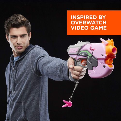 너프 NERF Overwatch D.Va Rival Blaster with 3 Overwatch Rival Rounds