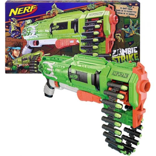 너프 Nerf Zombie Ripchain Combat Blaster