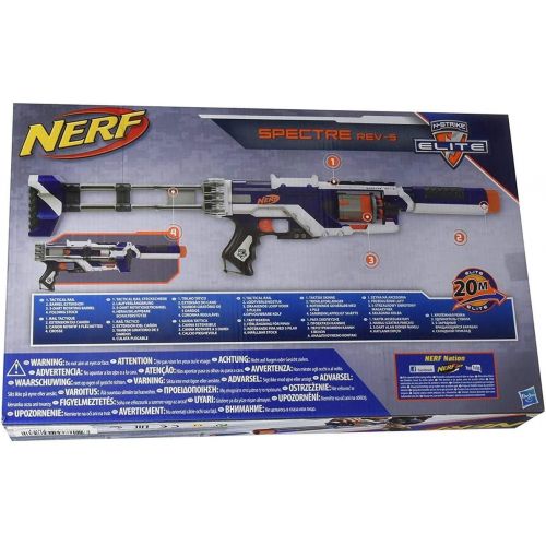 너프 Nerf N-Strike Elite Spectre Rev-5 Stealth Blaster