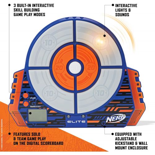 너프 NERF Elite Digital Target Toy, Standard