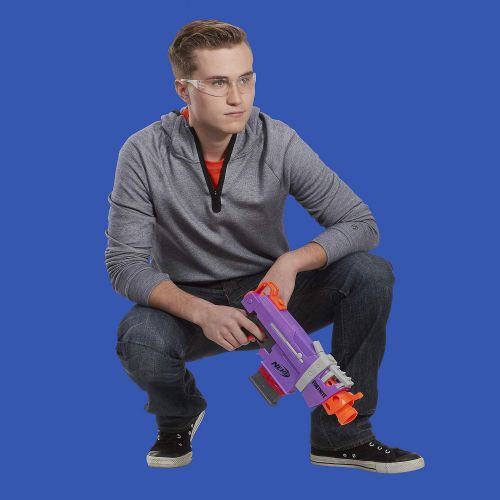 너프 NERF Fortnite SMG-E Blaster -- Motorized Dart Blasting -- 6-Dart Clip, 6 Official Elite Darts -- for Youth, Teens, Adults