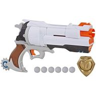 NERF Overwatch McCree Rival Blaster with Die Cast Badge & 6 Overwatch Rival Rounds