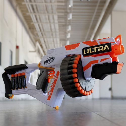 너프 NERF Ultra One Motorized Blaster -- 25 Ultra Darts -- Farthest Flying Darts Ever -- Compatible Only Ultra One Darts