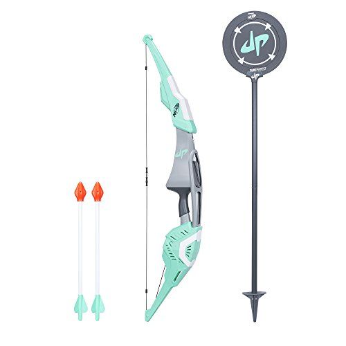 너프 Dude Perfect Signature Bow Nerf Sports Biggest Nerf Bow with 2 Nerf Whistling Arrows For Kids, Teens, and Adults (Amazon Exclusive)