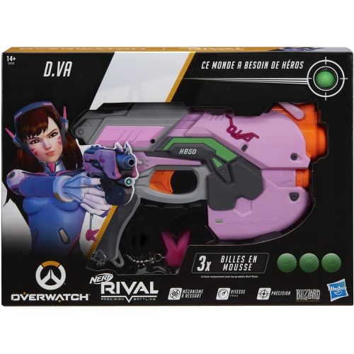 너프 NERF  Official Rival Overwatch D VA and Foam Balls