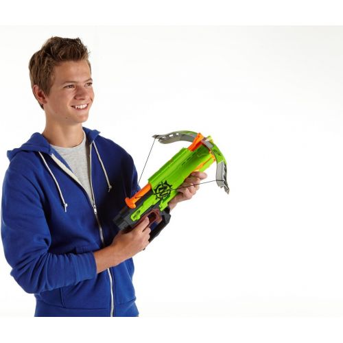 너프 Nerf Zombie Strike Crossfire Bow Blaster