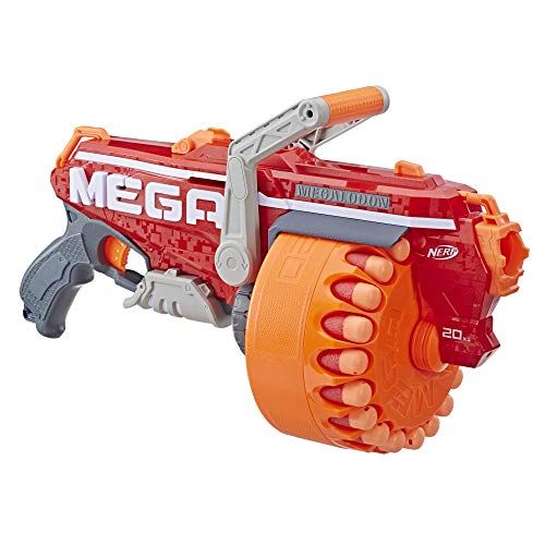 너프 [가격문의]Megalodon Nerf N-Strike Mega Toy Blaster with 20 Official Mega Whistler Darts