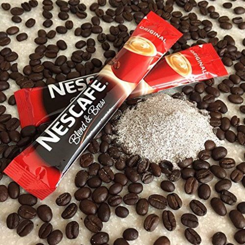 네스카페 2-PACK Nescafe 3 in 1 Instant Coffee Sticks ORIGINAL - Best Asian Coffee Imported from Nestle Malaysia (56 Sticks total)