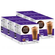 Nescafe Dolce Gusto Mocha, Pack of 6, 6 x 16 Capsules (48 Servings)