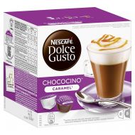 Nestle Nescafe Dolce Gusto Coffe and Tea Pods  Chococino Caramel Flavor - Choose Quantity (4 Pack (64 Capsules))
