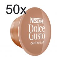 50 x Nescafe Dolce Gusto Cafe Au Lait - Coffee Capsules - 50 Capsules