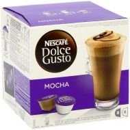 Nestle Nescafe Dolce Gusto Coffee Pods - Mocha Flavor - Choose Quantity (3 Pack (48 Capsules))