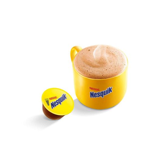 네스카페 Nestle Nescafe Dolce Gusto Coffe and Tea Pods  Nesquik Flavor - Choose Quantity (6 Pack (96 Capsules))