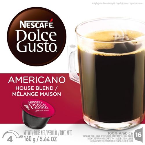네스카페 50 x Nescafe Dolce Gusto Coffee Capsules - 50 x Americano Capsules