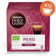 Nescafe DOLCE GUSTO Pods/ Capsules - PERU CAJAMARCA (NEW) = 12 count (pack of 4) Nescafe DOLCE GUSTO Pods/Capsules - ORGANIC PERU CAJAMARCA (NEW) = 12 count (pack of 4 = 48 count)