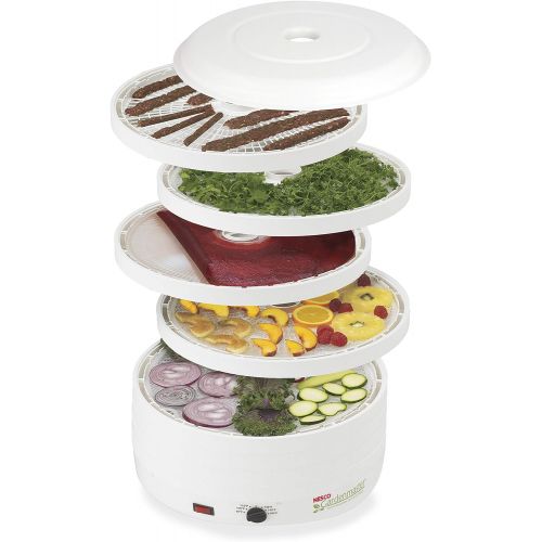  [아마존베스트]Nesco Gardenmaster 075 Food Dehydrator, 1-(Pack), White