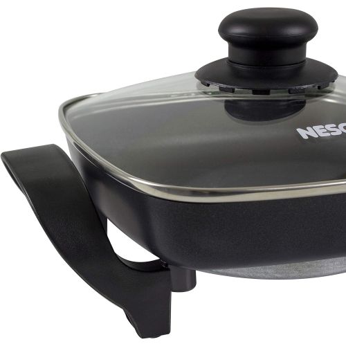  [아마존베스트]Nesco, Black, ES-08, Electric Skillet, 8 inch, 800 watts