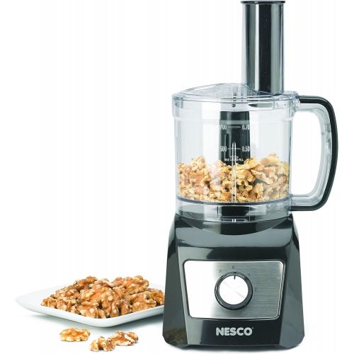  Nesco NESCO FP-800, Food Processor, Black, 8 cup, 500 watts