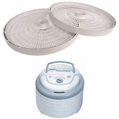  Nesco LT-2SG Add-A-Tray (2-pack) and Snackmaster Pro Food Dehydrator FD-75A Bundle