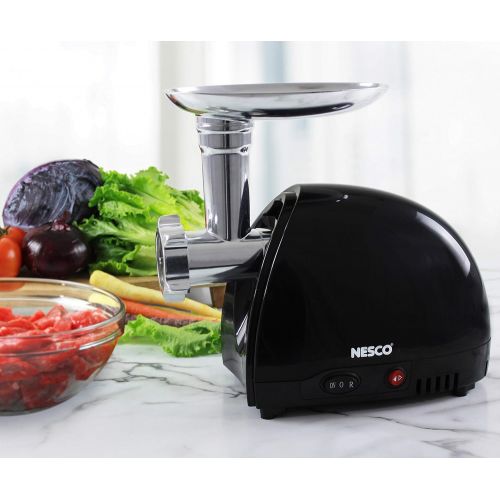  Nesco NESCO FG-100, Food Grinder, Stainless SteelBlack, 500 watts