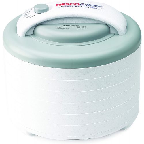  Nesco NESCO FD-61WHCK, Food Dehydrator with Jerky Gun, White, 6 trays, 500 watts