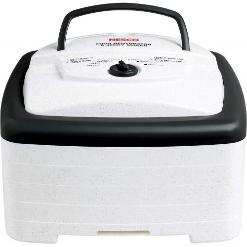  Nesco NESCO FD-80A, Square-Shaped Dehydrator, White Speckled, 700 watts