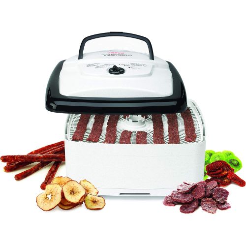  Nesco NESCO FD-80A, Square-Shaped Dehydrator, White Speckled, 700 watts