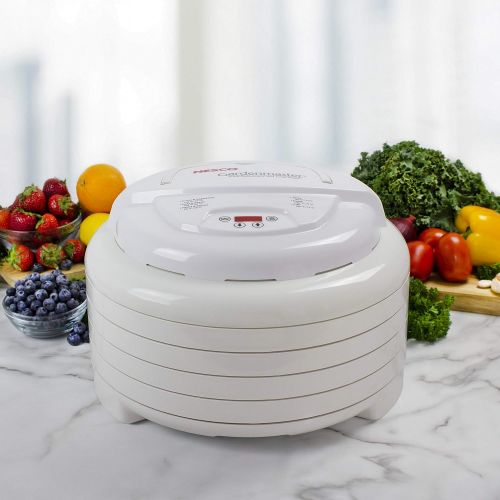  Nesco NESCO FD-1040, Gardenmaster Food Dehydrator, White, 1000 watts