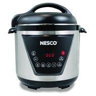 Nesco American Harvest PC6-13 Pressure Cooker, Silver/Black, 6 quart